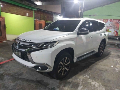Mobil Mitsubishi Pajero Sport 2018 AT Putih Pajak Hidup Siap Pakai Semarang