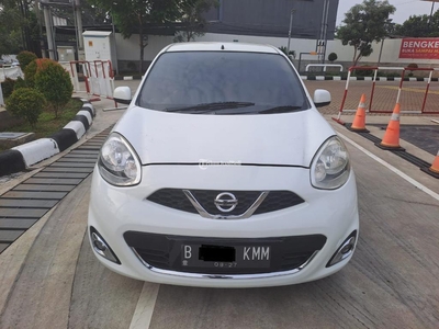 Mobil Nissan March XS 2015 Putih Bekas Plat B Genap Pajak Hidup - Jakarta Barat