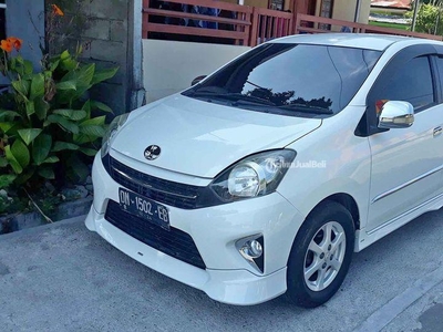 Mobil Toyota Agya TRD 2014 Putih Surat Lengkap Pajak Hidup Palu