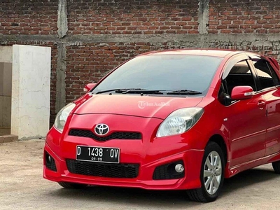 Mobil Toyota Yaris 2012 Merah Manual Siap Pakai Garut