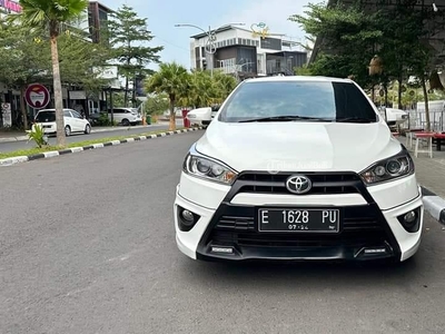 Mobil Toyota Yaris G 2014 MT Putih Siap Pakai Normal Cirebon