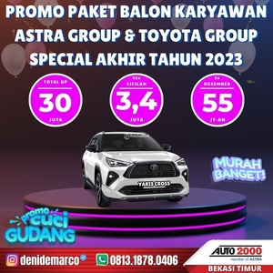 Promo Toyota Yaris Cross Paket Balon Toyota Group 2023 - Bekasi Kota