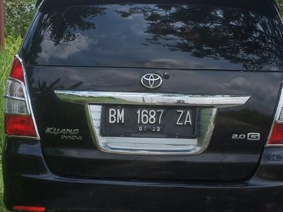 2013 Toyota Innova BENSIN G 2.0 MT