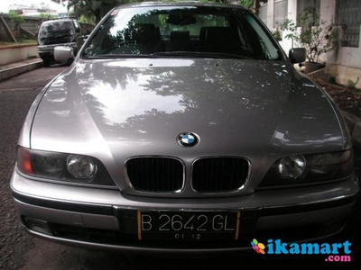 Jual BMW 528i TH 1997 TRIPTONIK, SILVER, 100% Full Ors, Tgn 1 , Siap Pakai