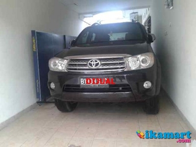 Jual Fortuner 2.7 G Lux At Hitam Th. 2010