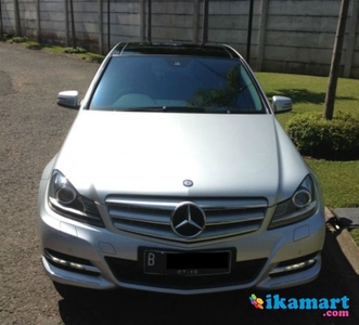 Jual Mercedes Benz C300 2013 Iridium Silver