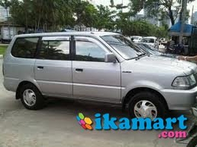 Jual Toyota Kijang LGX Warna Silver Tahun 2000 Manual