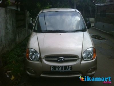 Dijual Hyundai Atoz GLX Manual (M/T) 2003 Champangne,Sgt Murah & Muluss..Km 33rb...
