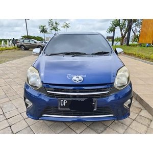 Mobil Toyota Agya G MT Bekas Tahun 2015 Biru - Gowa Sulawesi Selatan