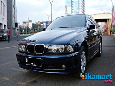 BMW 520i 2001 BLUE BLACK KONDISI MESIN SEHAT TOKCER