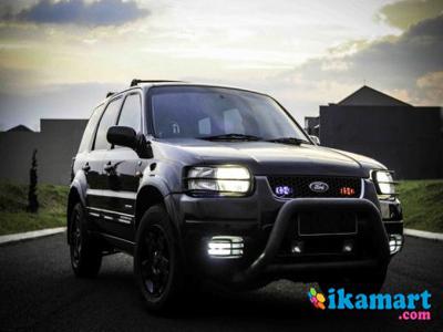 Ford Escape 4x4 3000cc V6 Limited BuiltUp 2004 Black Metallic Police Look