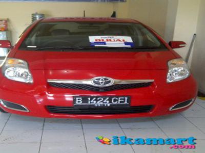 Jual Toyota Yaris Tipe J Merah 2010 ( B 1424 CFI )
