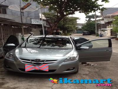 Toyota Vios Silver Automatic 2007 45rb Km