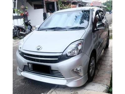 Toyota Agya TRD-S AT Th 2013 akhir warna Silver metalik