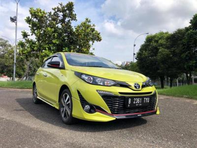 Toyota Yaris S TRD kuning 2019