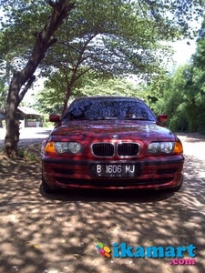 Bmw 318i E46 99-00 Merah Cakep Terjangkau