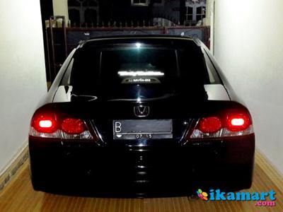 Dijual Honda Civic 1.8 A/T 2010 Black Mulus Terawat
