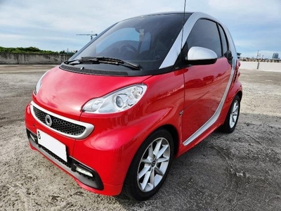 Smart fortwo 1.0 Passion Coupe 2013 Red on black, panoramic