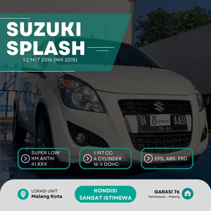 Suzuki Splash 2016