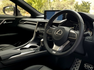 Lexus RX 300 F Sport 2021 sonic titanium km18ribuan pajak panjang cash kredit proses bisa dibantu