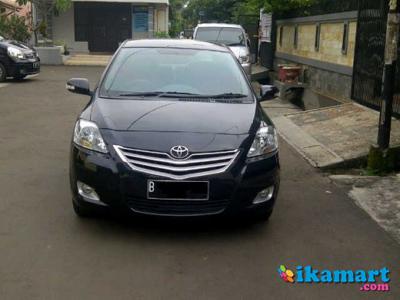 Jual Toyota All New Vios G Matic 2010 Hitam Siap Pakai