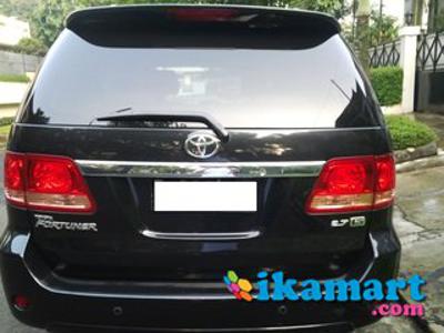 Jual Toyota Fortunner 2005 2.7 G Lux AT Hitam Mulus