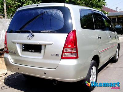 Jual Toyota Innove G At Silver Diesel 2006 Mulus