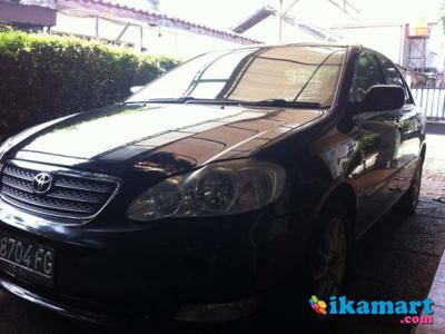 TOYOTA ALTIS G 2004 A/T Black Standar