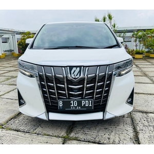 Mobil Toyota Alphard G Atpm 2021 Low KM 18 Ribu Bekas Warna Putih - Jakarta Utara