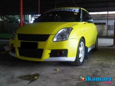 Jual Swift Turbo 2008 ST Yellow Wrapping