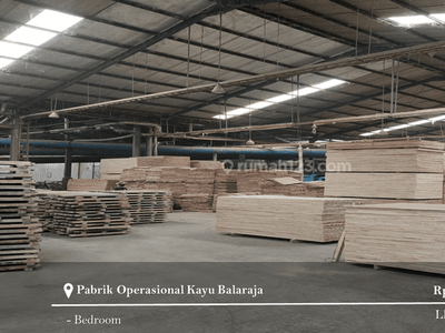 Dijual Pabrik Balaraja Barat Banten Masih Operasional Pabrik Kayu