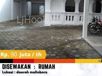 Disewakan Rumah Daerah Malioboro Ring 1