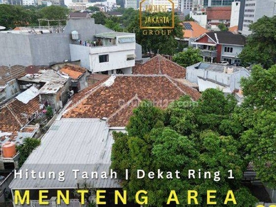 Rumah Menteng Area Hitung Tanah, Dekat Ring 1, Jalan Lebar