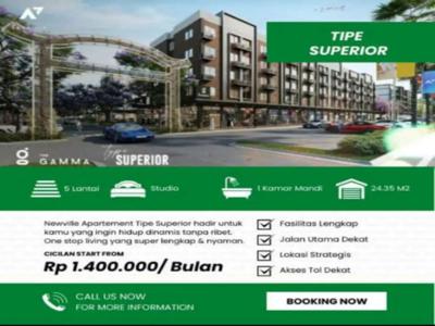 Apartemen Newville Tanpa uang Muka di Lippo cikarang