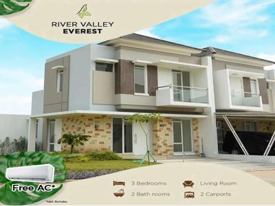 Rumah River Valley Cantik di Puspiptek Serpong