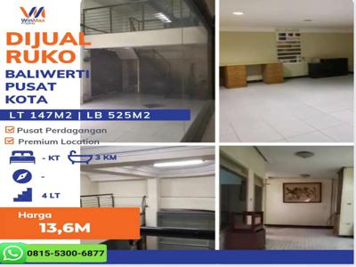 *Dijual Ruko Baliwerti*
-Premium Location pusat bisnis