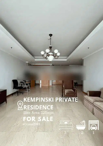 Apartement Kempinski Residence 3 BR High Floor