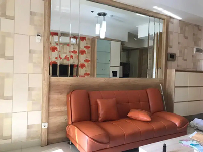 di sewakan apartemen the mansion Kemayoran tipe 1 bedroom furnish