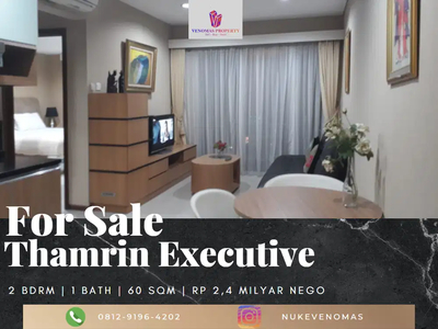 Dijual Apartement Thamrin Executive Residences 2BR Fully Furnished