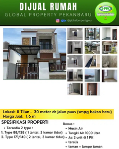 Dijual Rumah 2 Lantai Design Jakarta Siap Huni