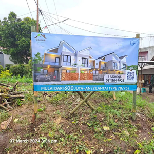 DIJUAL Rumah Indent/Kavling di Sayap Setiabudi Kab Bandung Barat