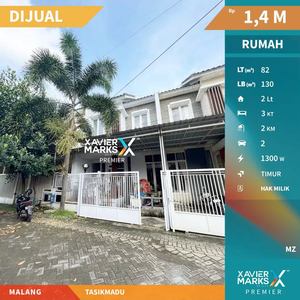 Dijual Rumah Minimalis Modern 2 Lantai di Tasikmadu Malang