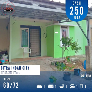 Dijual rumah murah dicitra indah city bogor rumah siap huni