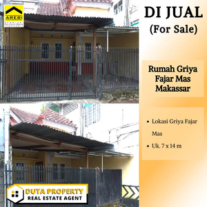 Dijual Rumah Siap Huni Griya Fajar Mas Alauddin Makassar