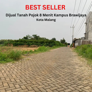 Dijual Tanah Pojok Surat SHM Dekat Kampus Brawijaya Kota Malang