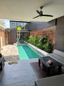 For sale villa 2lt full furnish,pool hanya 800mtr dari pantai jimbaran