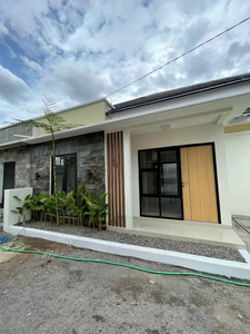 Jual Rumah Modern 1 Lantai di Jogja dekat Kampus UMY