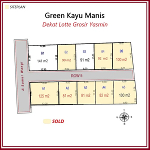 Jual Tanah Deket Toll Kayu Manis 2 Legalitas SHM