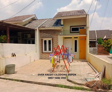 Over kredit Rumah Cilodong dekat Stasiun Depok DP79Jt @ Cluster Mulia