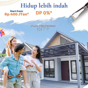 PROMO KEREN DP 0% Free Biaya 200HA Panjibuwono City Smart Living